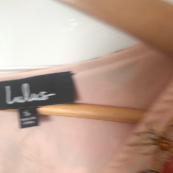 LULU’S Floral Romper with Bell Sleeves Size Small - Picture 9 of 9